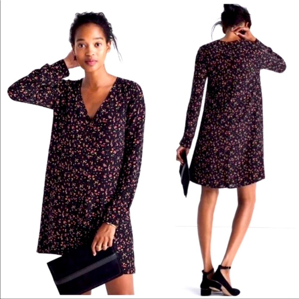 Sézane x Madewell — Silk Shirt Dress